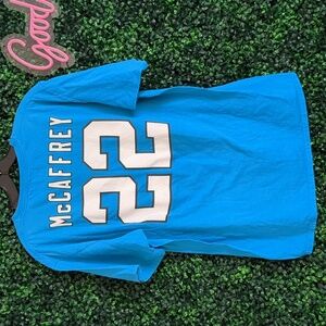 Carolina Panthers Christian McCaffrey CMC Jersey Shirt Large